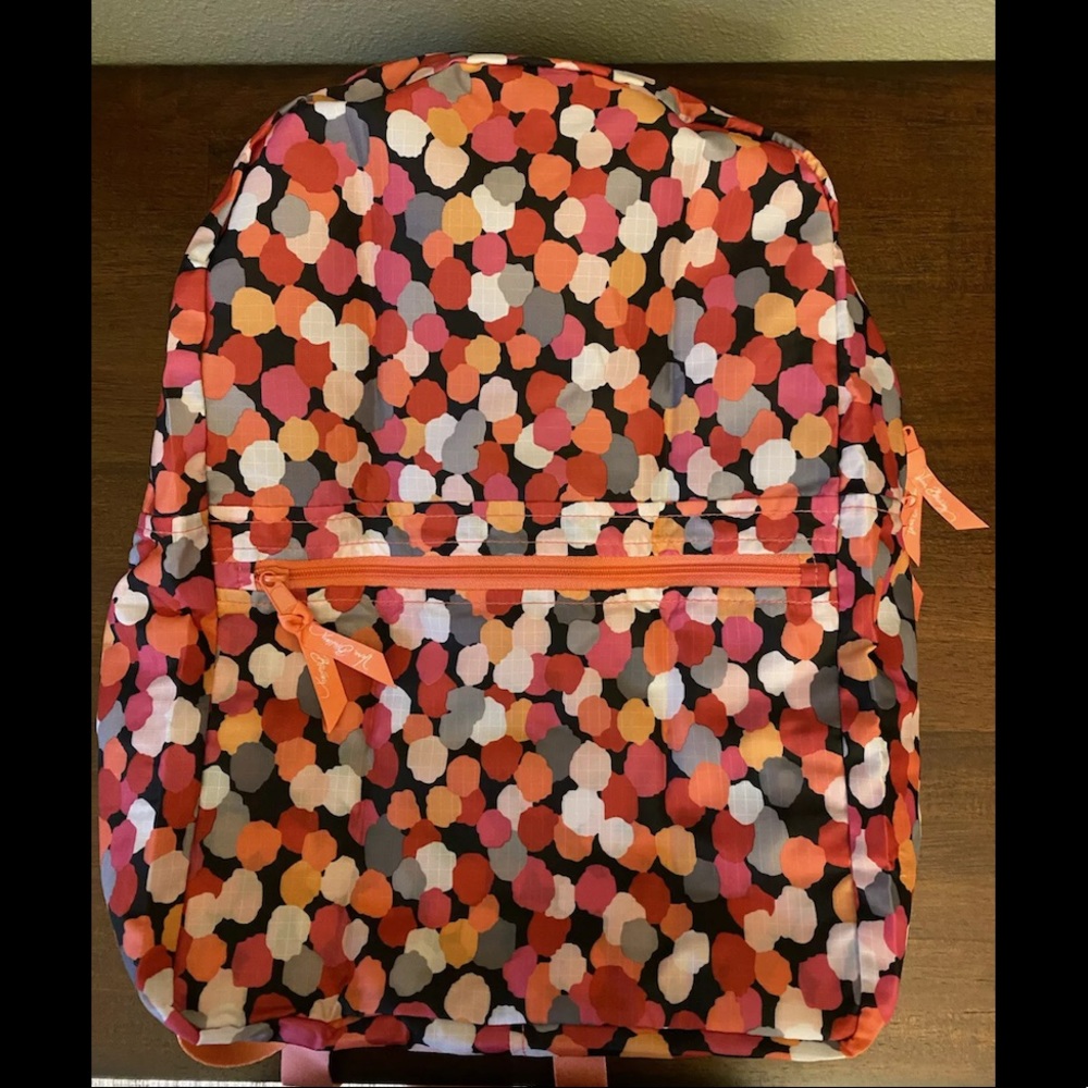 Vera Bradley Pixie Bloomed Confetti Backpack
